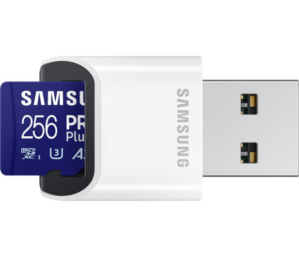 Samsung 256GB microSDXC PRO Plus 180MB/s z czytnikiem (2023) - 1149395 - zdjęcie 2